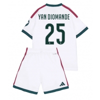 Camiseta Real Madrid Yan Diomande #25 Primera Equipación Replica 2026-27 para niños mangas cortas (+ Pantalones cortos)